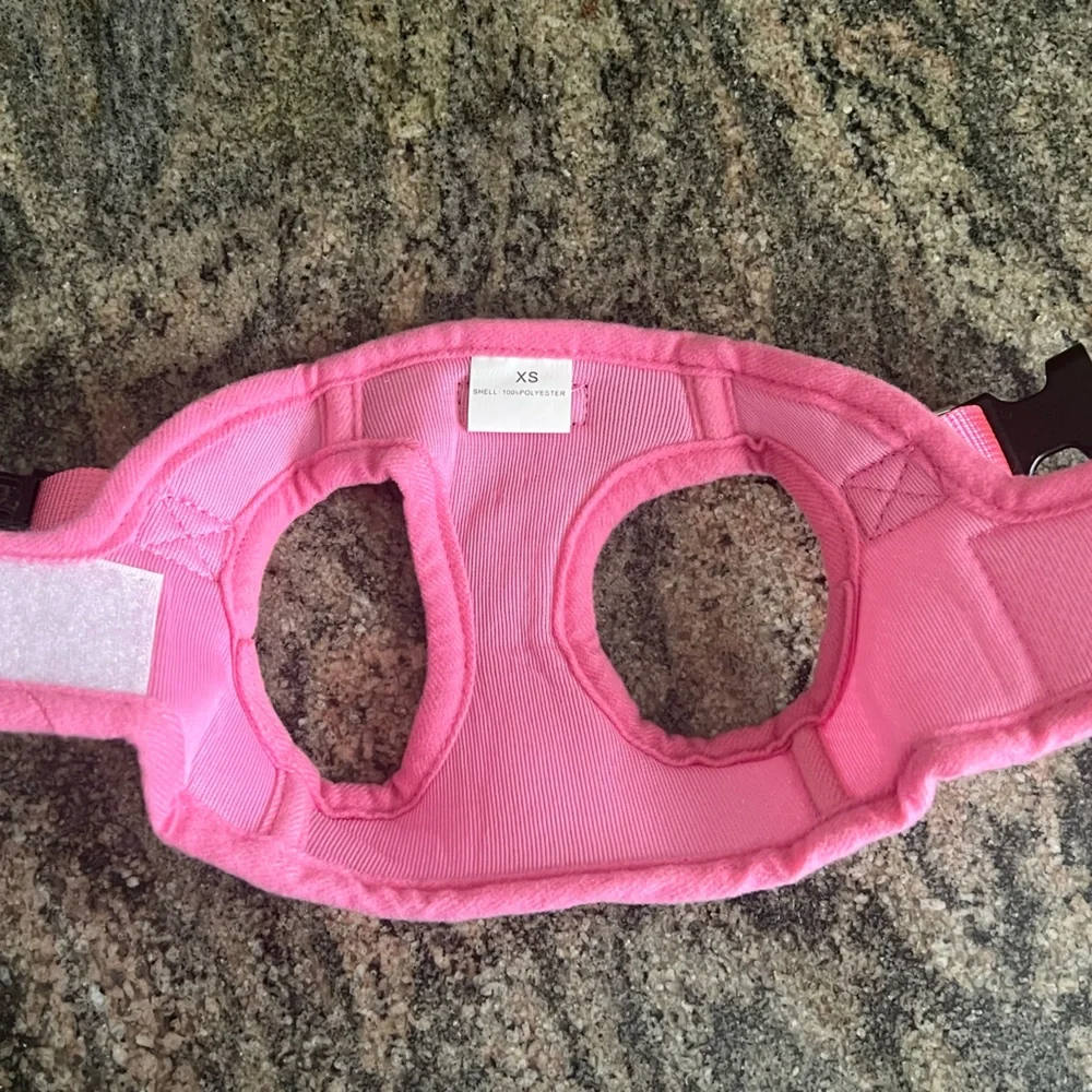 Mr. Peanut's Pink Pet Harness XS Dogs (2-4 pounds)